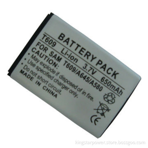 3.7V/650mAh Replacement Li-ion Battery for Samsung AB463446BA t609/a580/a167/t239/r311